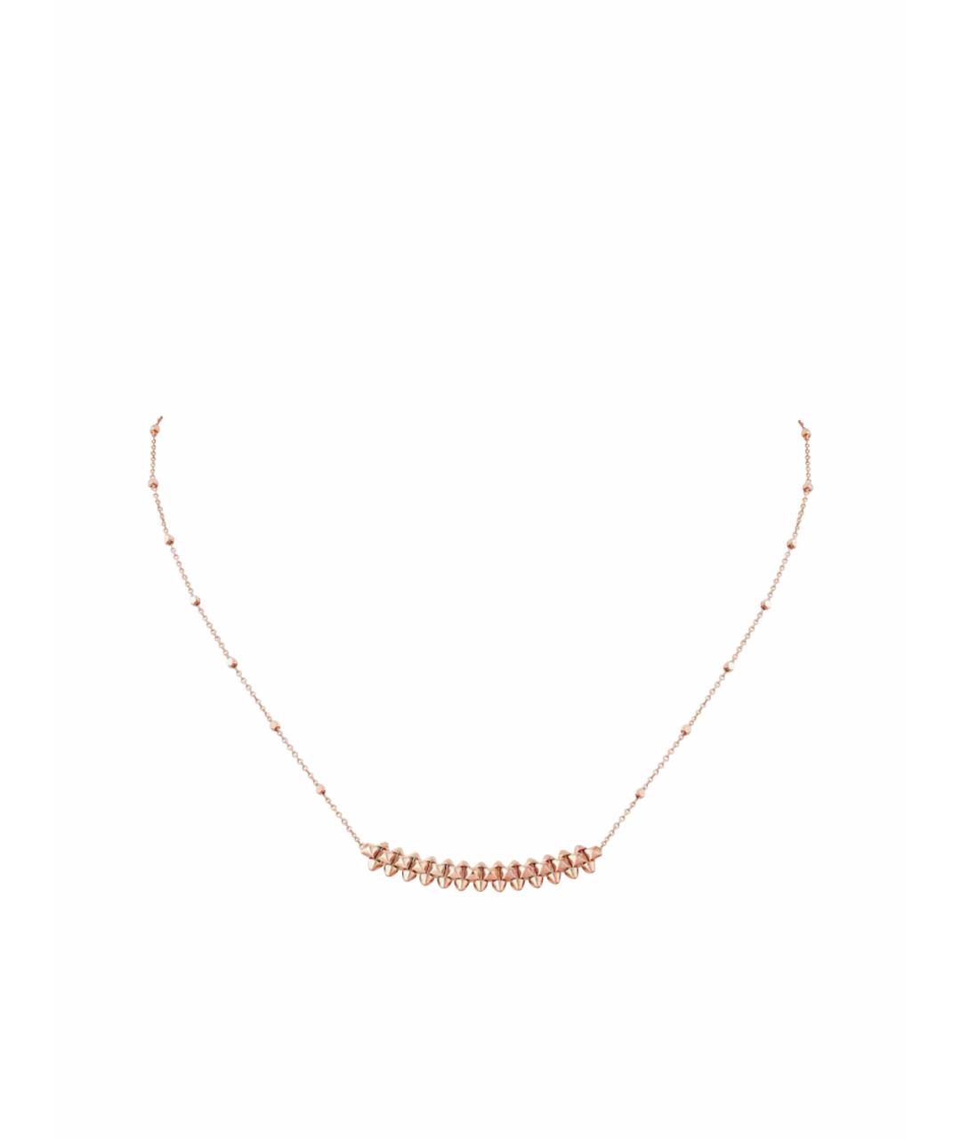 CARTIER Розовое колье из розового золота, фото 1