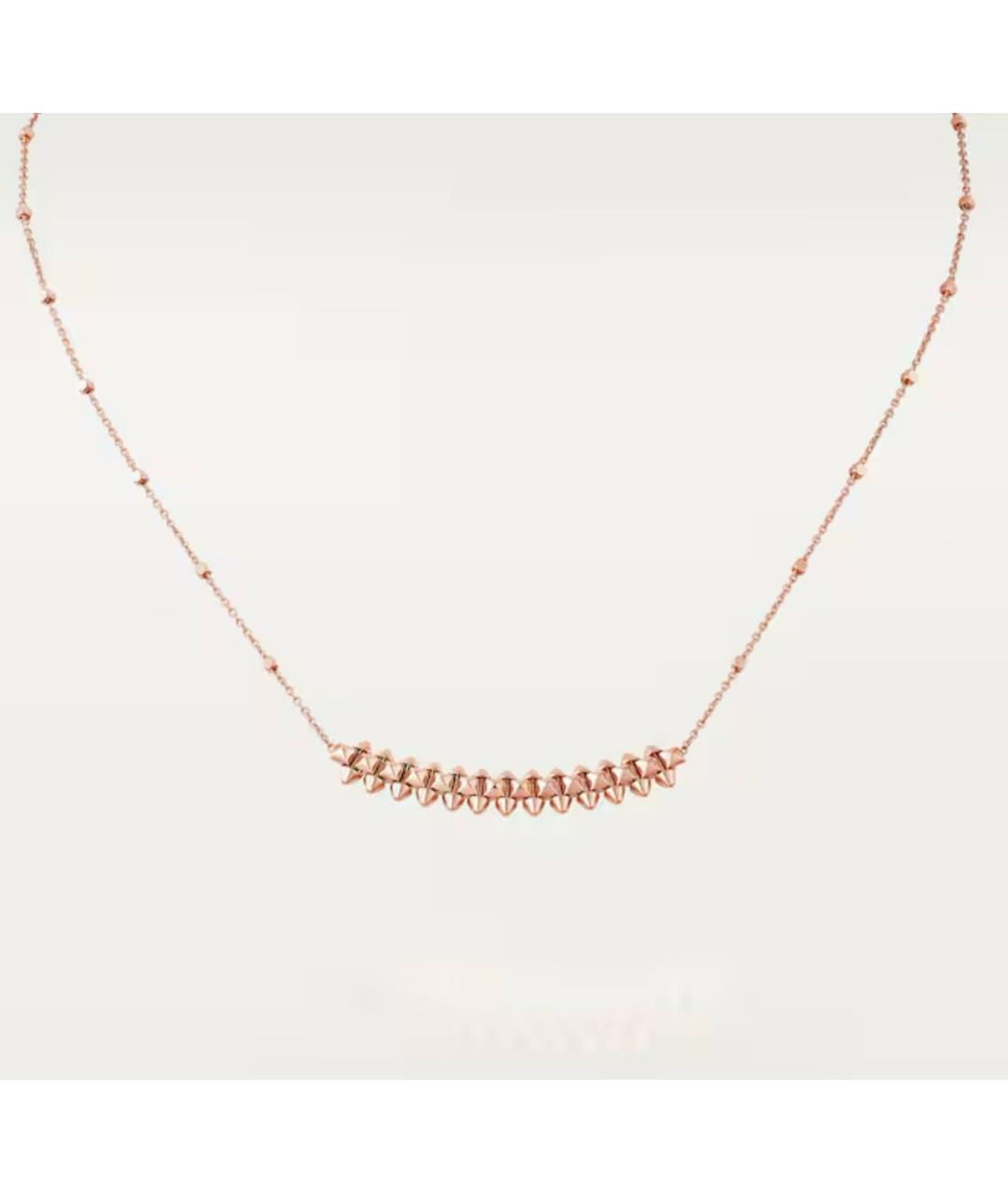 CARTIER Розовое колье из розового золота, фото 5