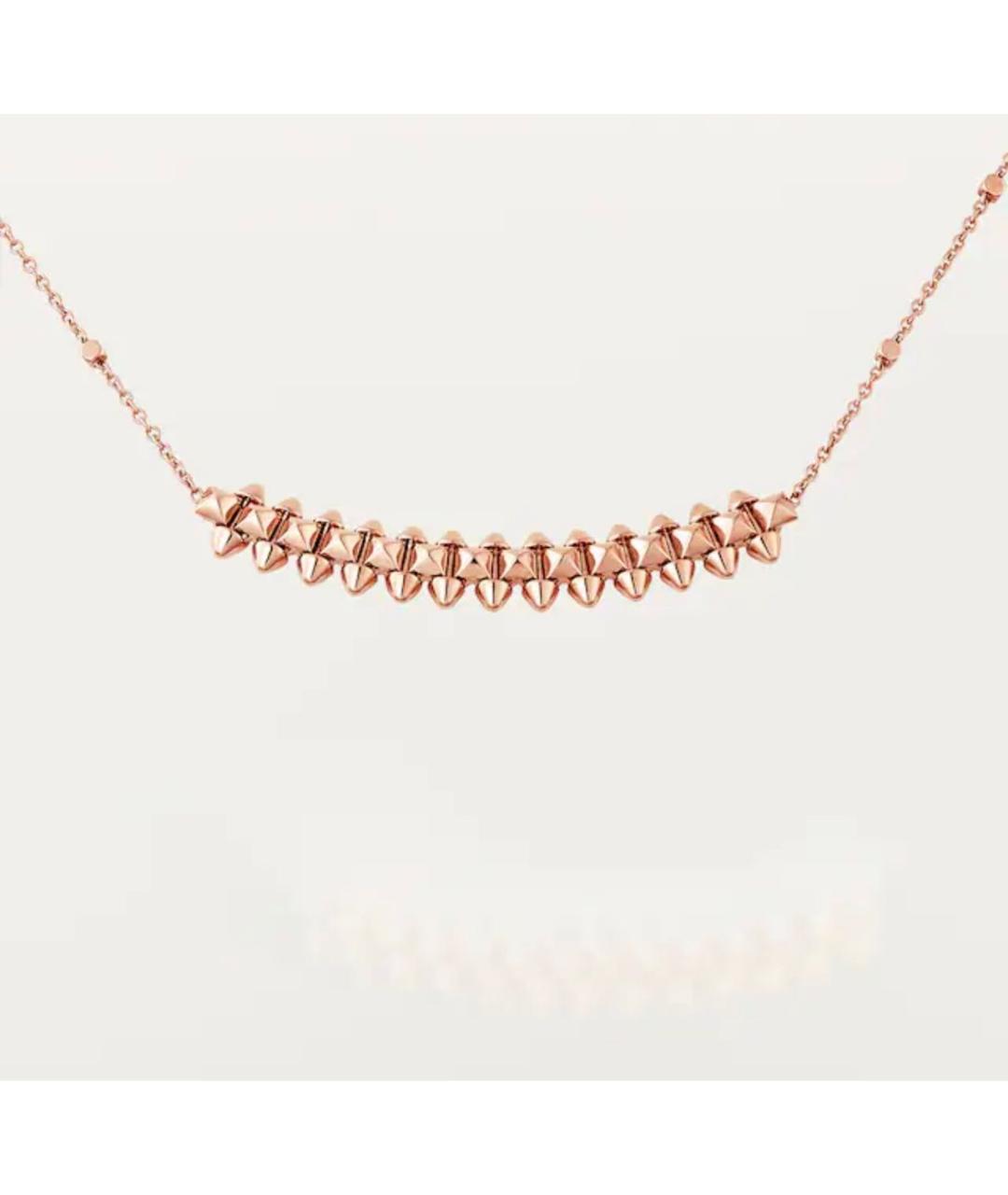 CARTIER Розовое колье из розового золота, фото 4