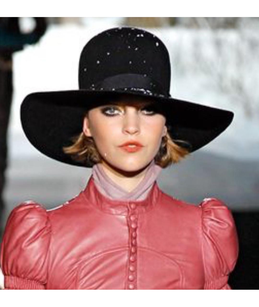 DSQUARED2 Коричневая шерстяная шляпа, фото 5