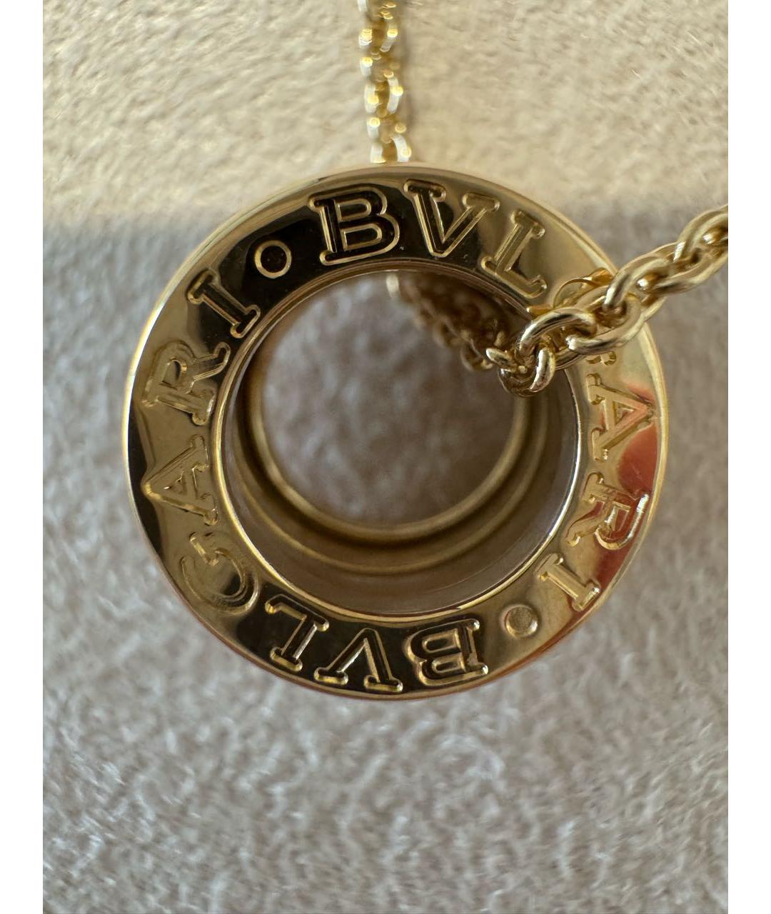 BVLGARI Золотая подвеска из желтого золота, фото 4