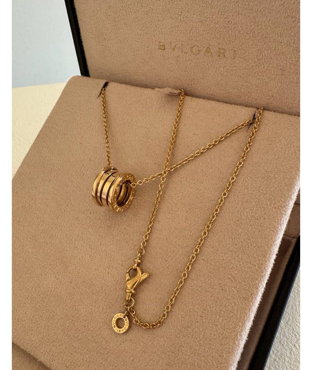 BVLGARI Золотая подвеска из желтого золота, фото 9