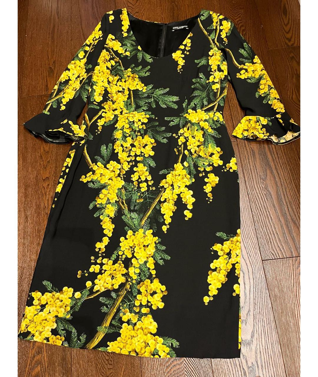 DOLCE&GABBANA Вискозное повседневное платье, фото 4