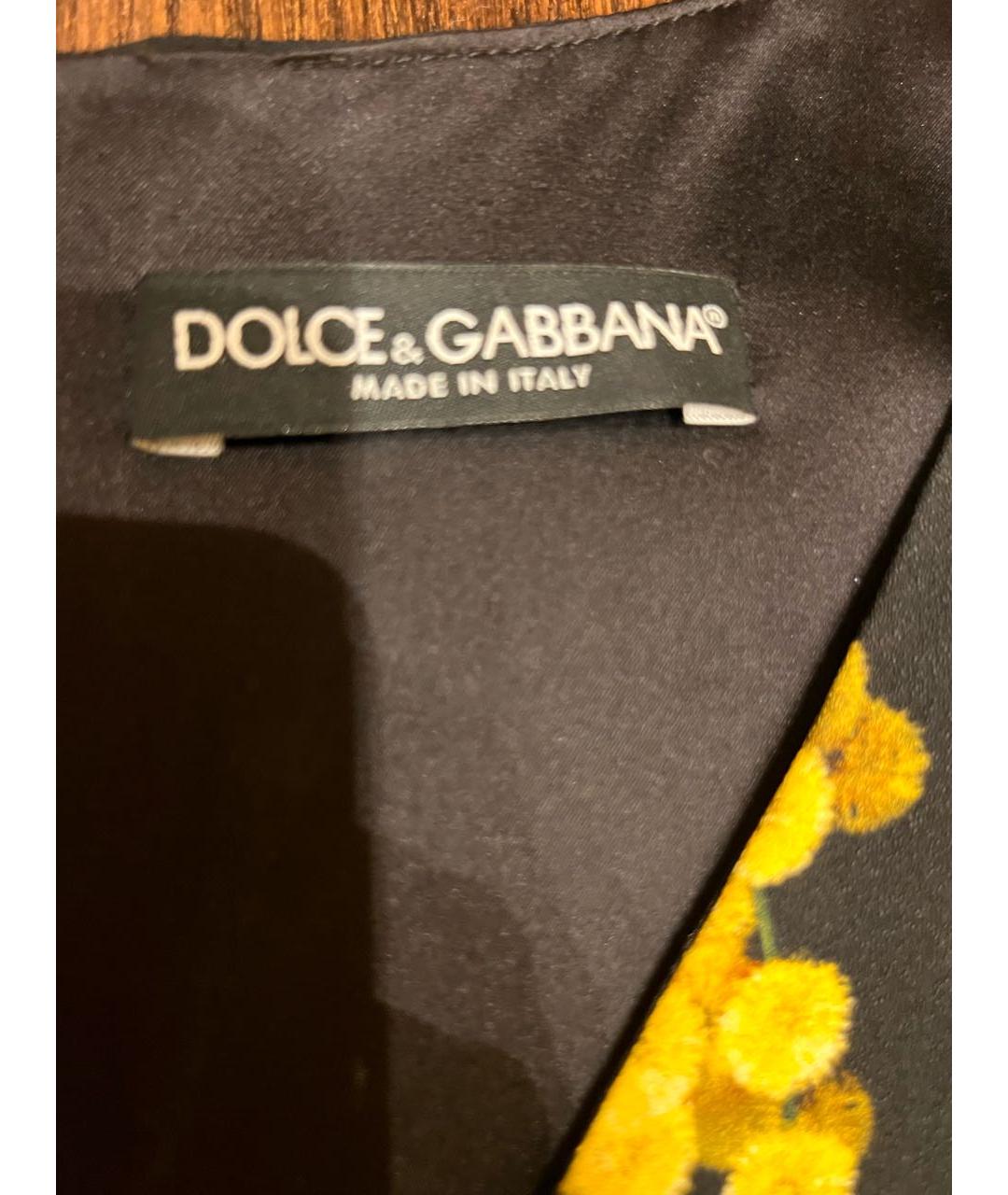 DOLCE&GABBANA Вискозное повседневное платье, фото 3