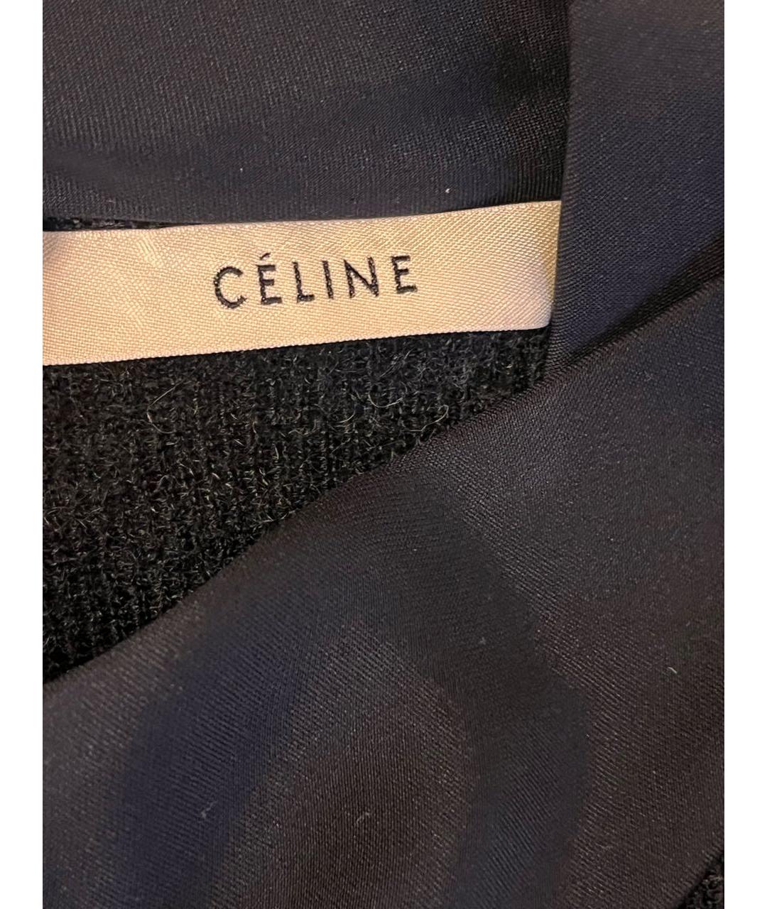 CELINE Серый шерстяной джемпер / свитер, фото 3