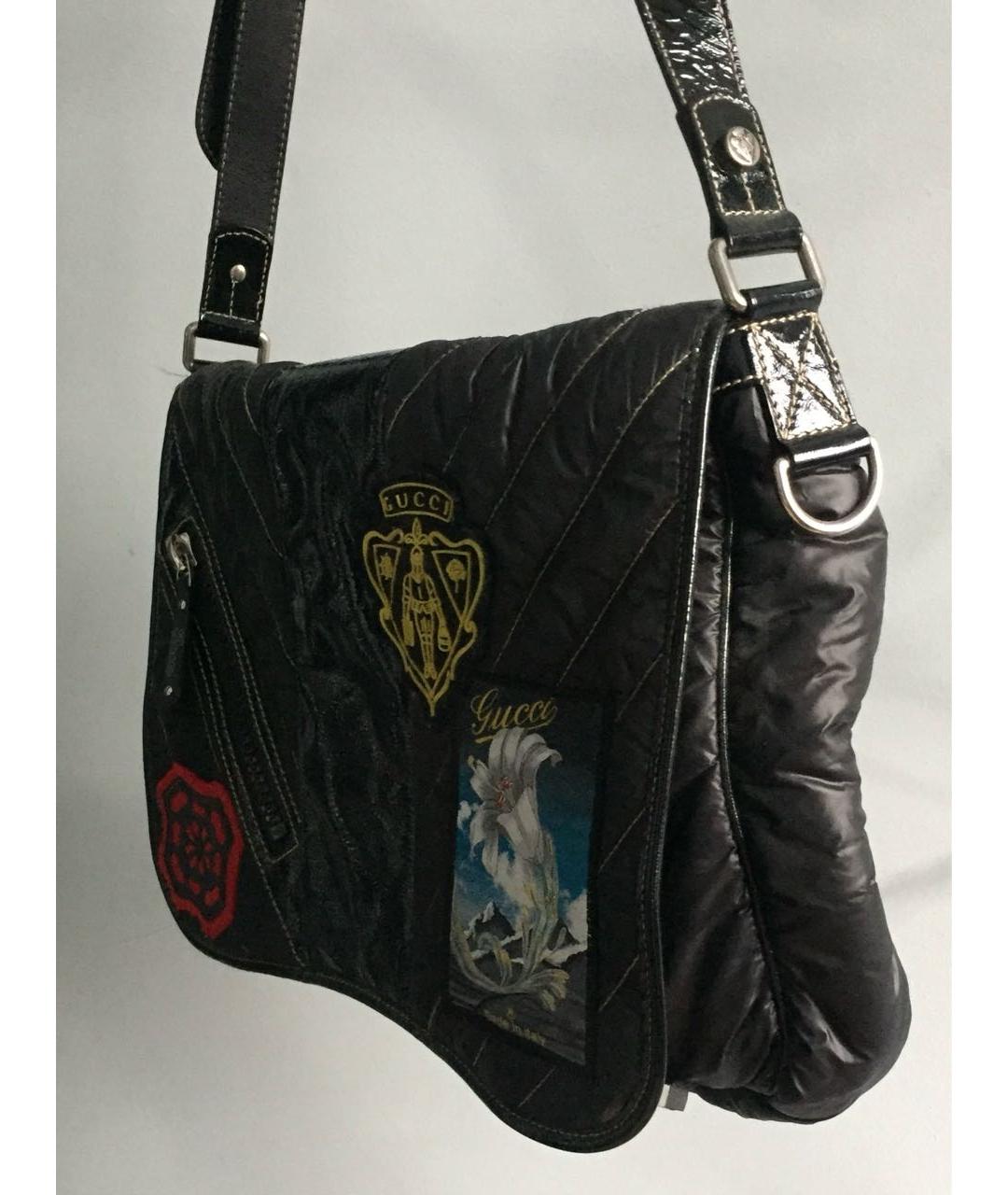 GUCCI Черная сумка на плечо, фото 3