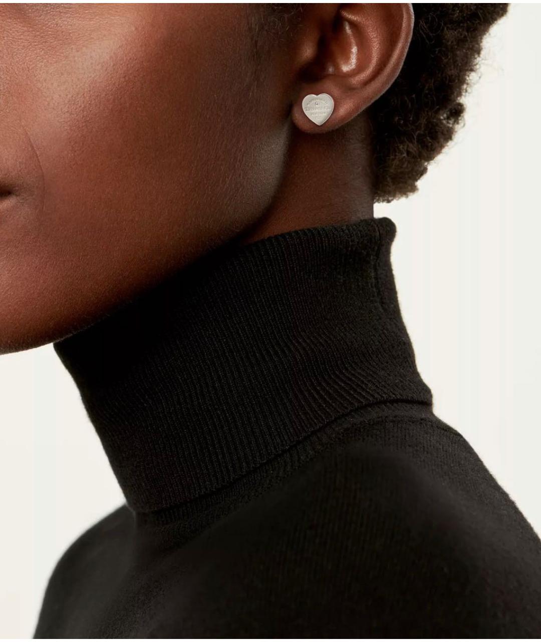TIFFANY&CO Серебряные серебряные серьги, фото 2