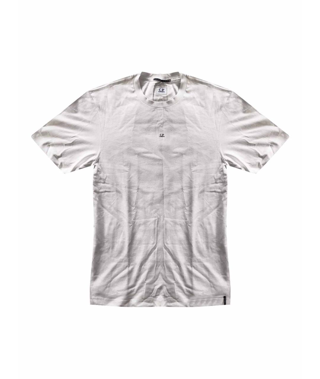 CP COMPANY Белая хлопковая футболка, фото 7