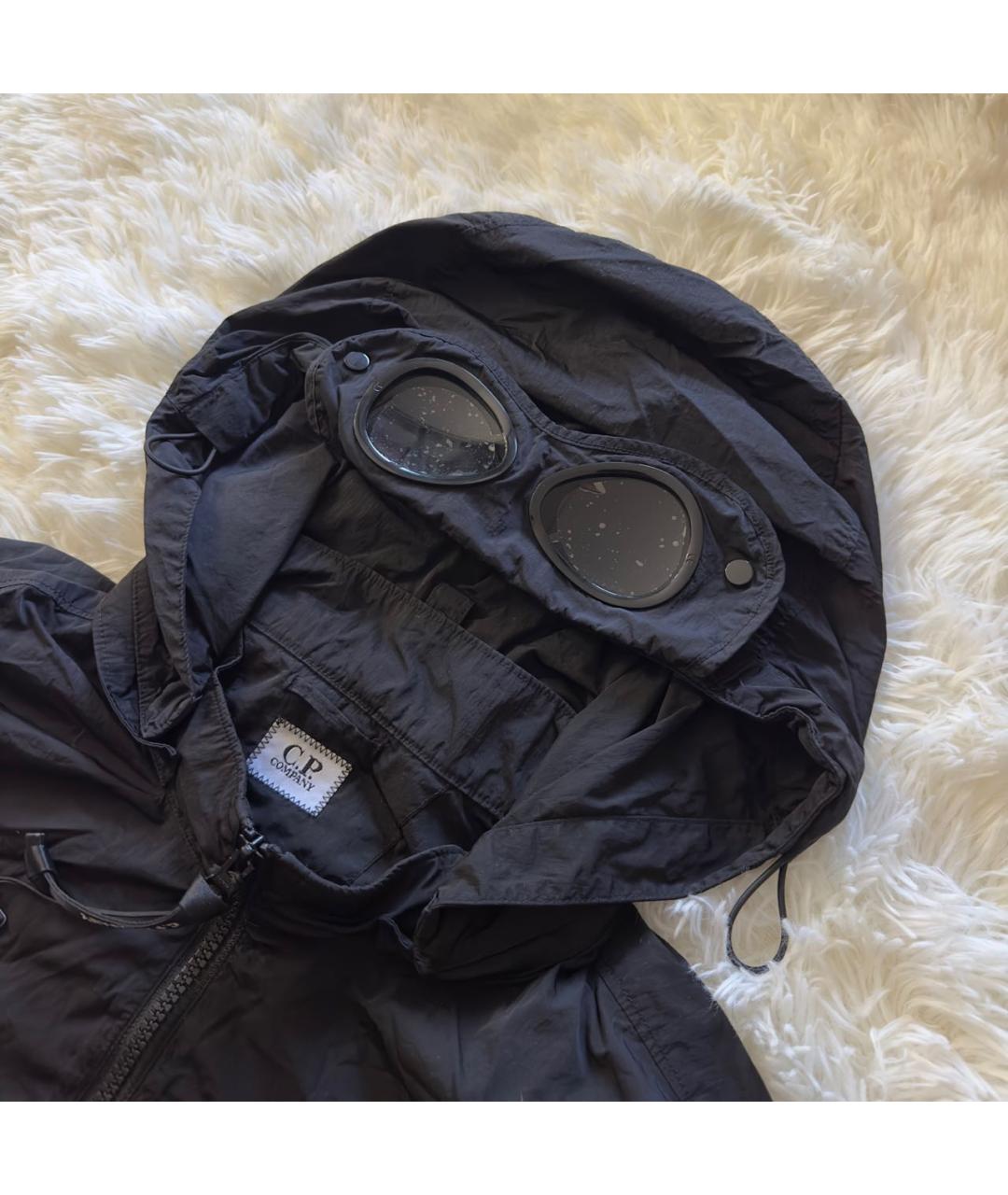 CP COMPANY Черная нейлоновая куртка, фото 3