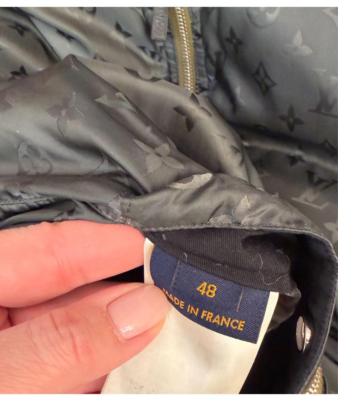 LOUIS VUITTON Хаки куртка, фото 7