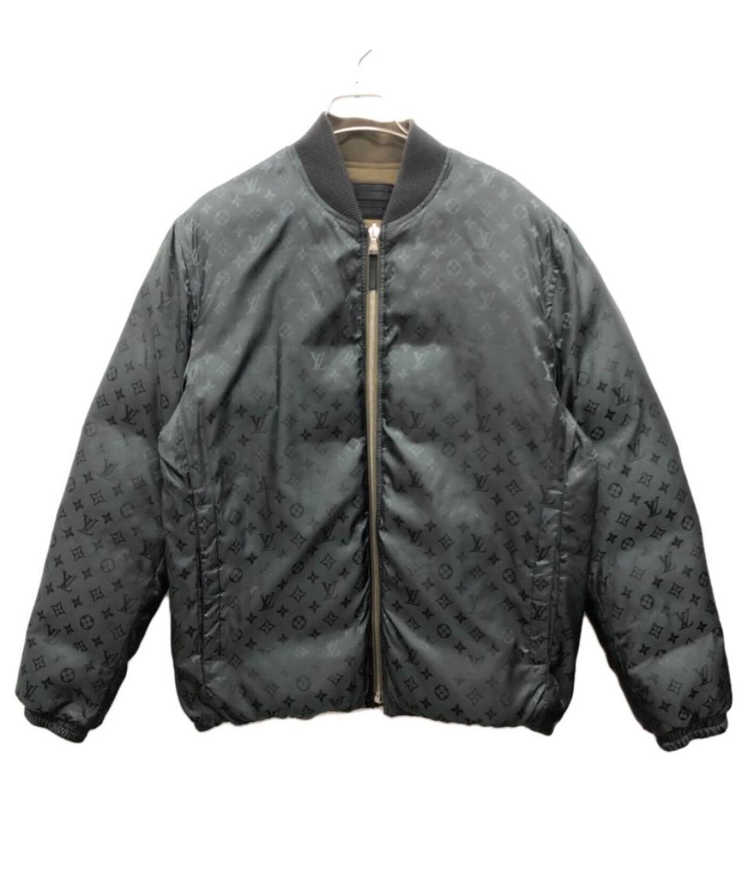 LOUIS VUITTON Хаки куртка, фото 4