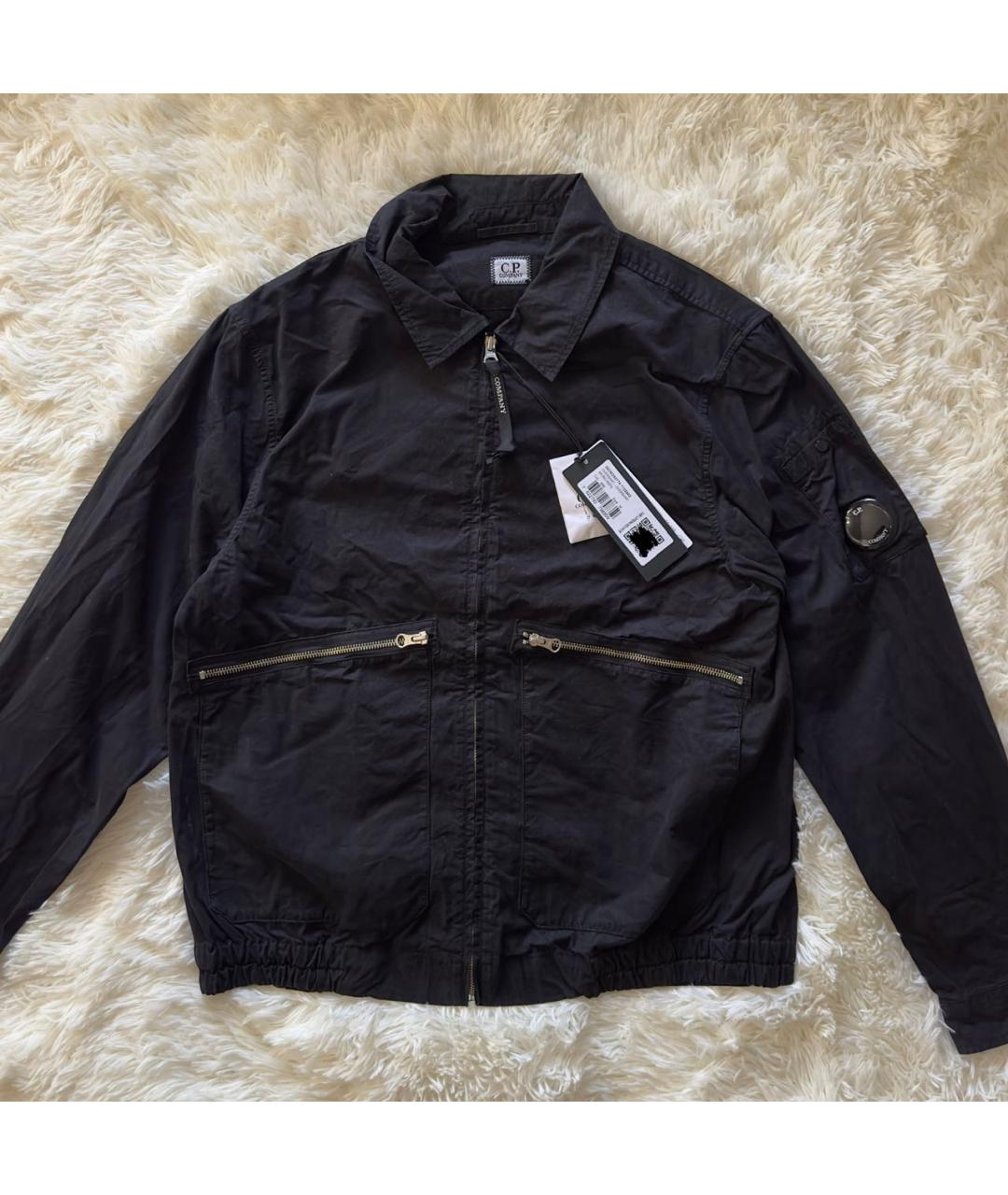 CP COMPANY Черная полиамидовая куртка, фото 6