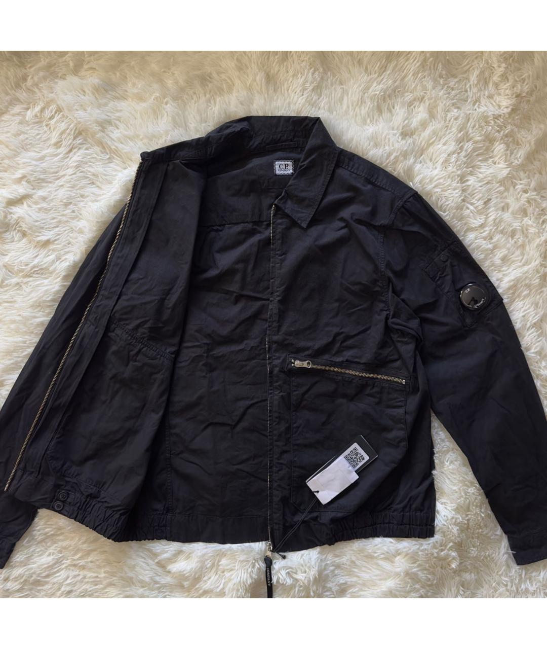CP COMPANY Черная полиамидовая куртка, фото 2