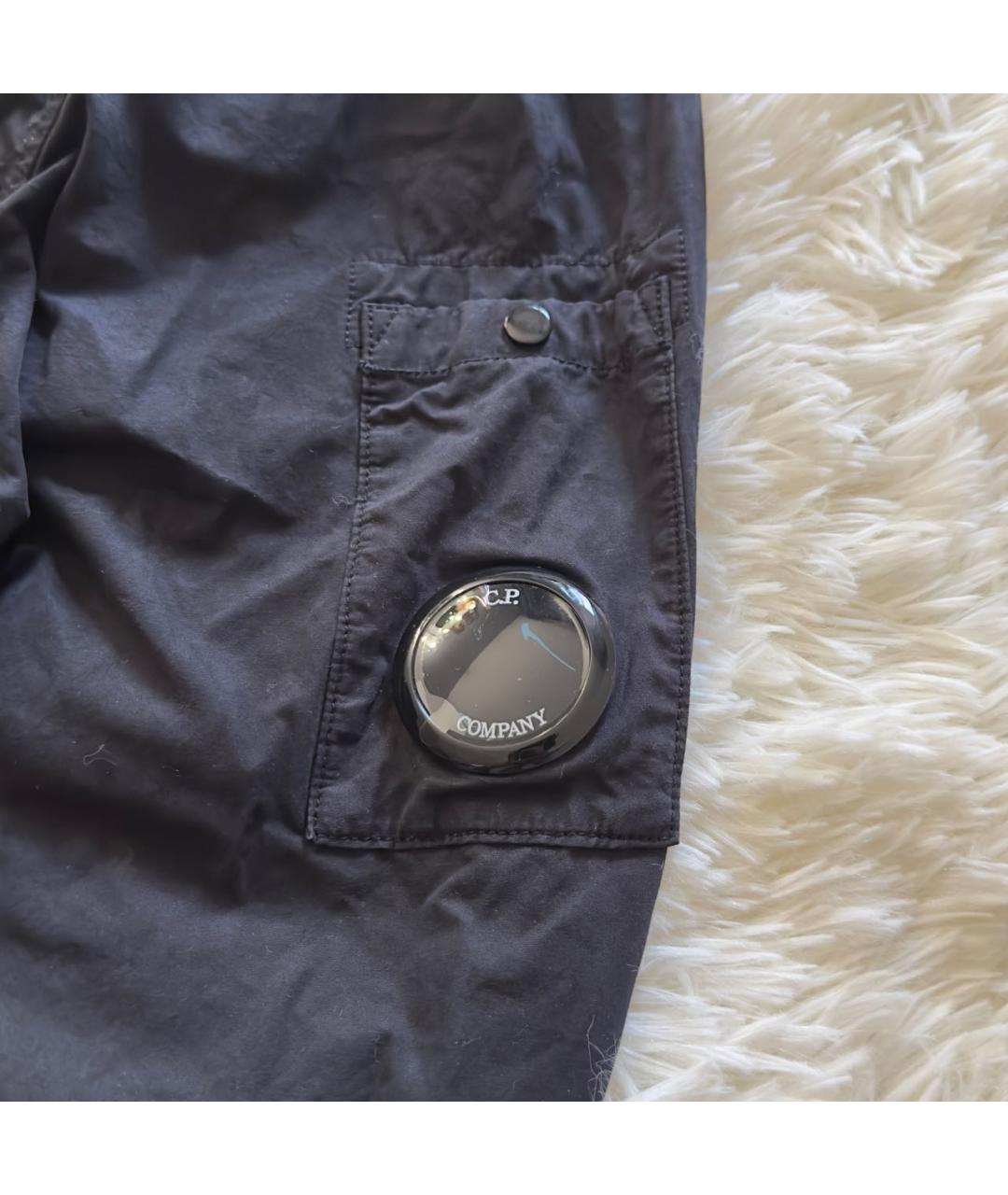 CP COMPANY Черная полиамидовая куртка, фото 4