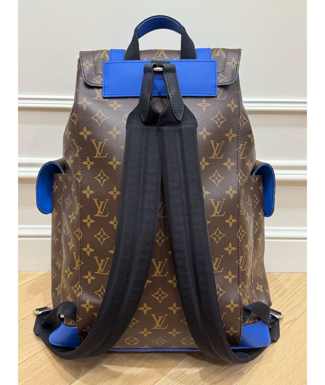 LOUIS VUITTON Коричневый рюкзак из канвы, фото 2