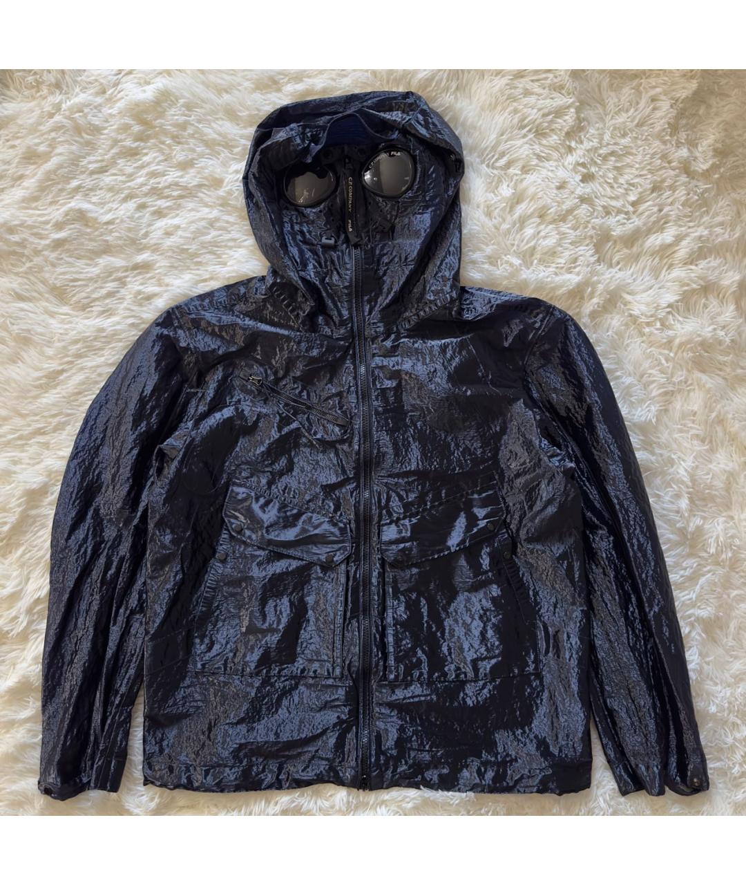 CP COMPANY Темно-синяя полиамидовая куртка, фото 7