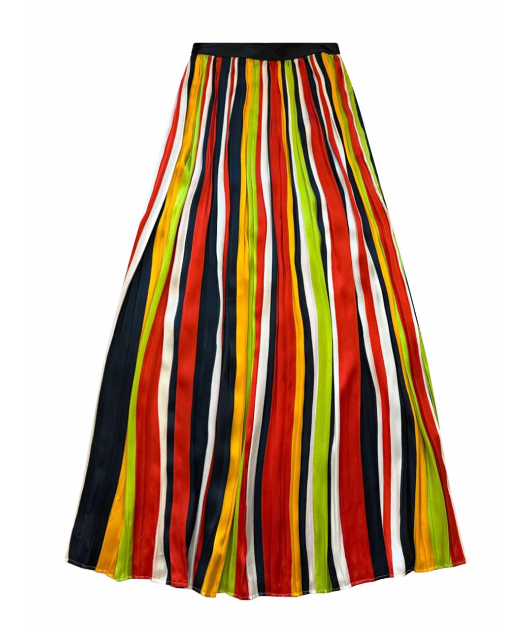 DSQUARED2 Мульти шелковая юбка макси, фото 1