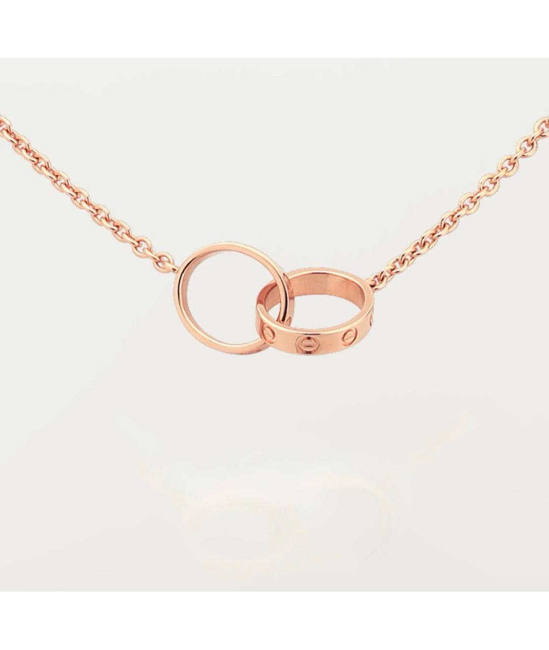 CARTIER Золотая подвеска из розового золота, фото 2