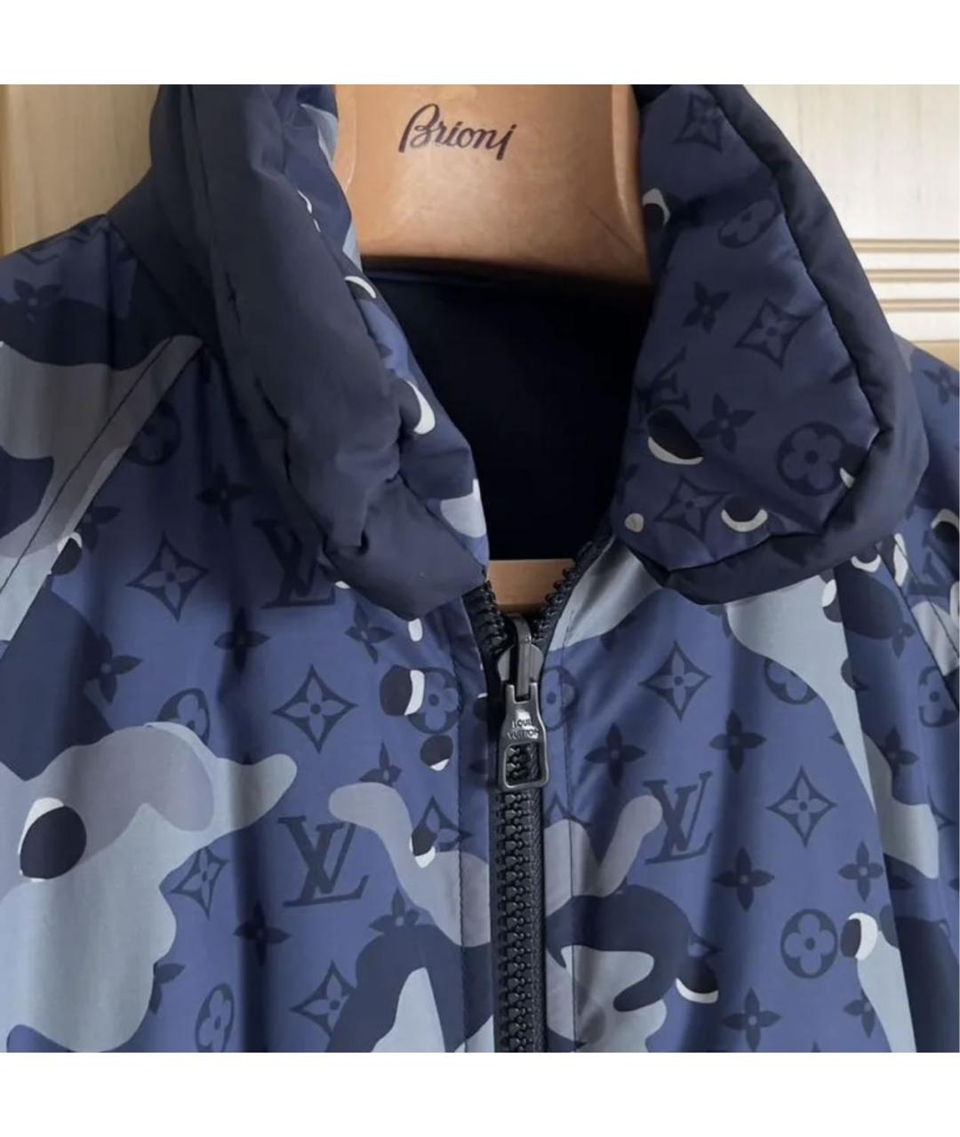 LOUIS VUITTON Темно-синяя куртка, фото 4