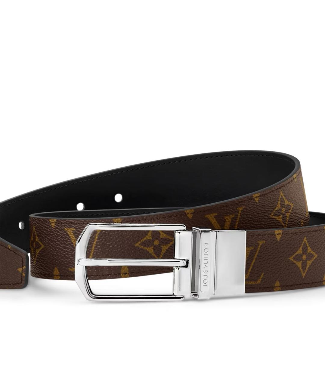LOUIS VUITTON Коричневый ремень, фото 2