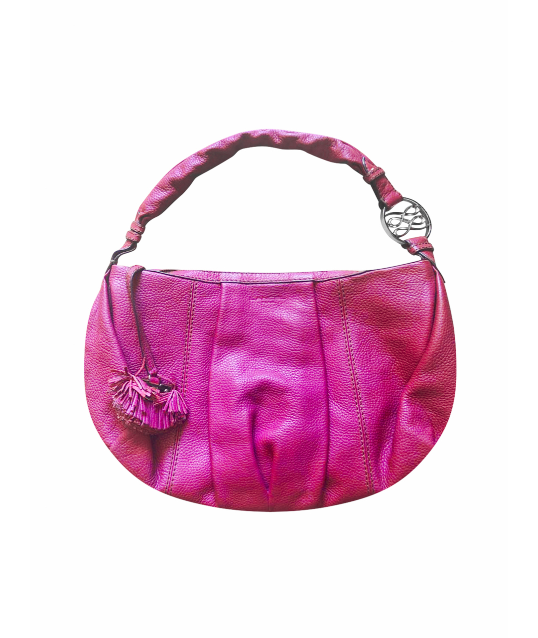 LANCEL Розовая кожаная сумка тоут, фото 1