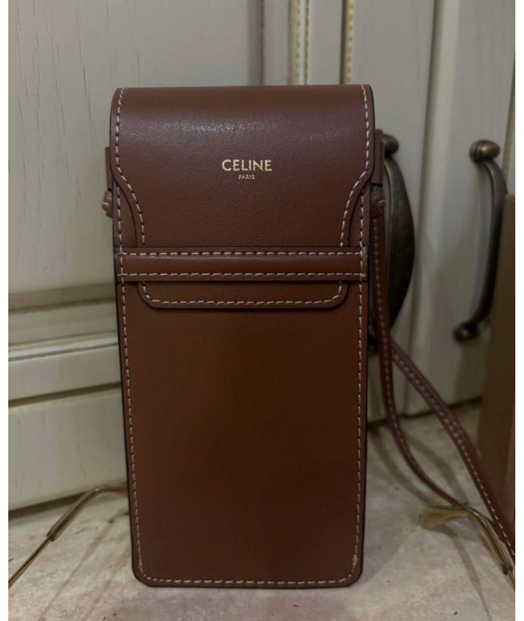 CELINE Золотые металлические солнцезащитные очки, фото 4