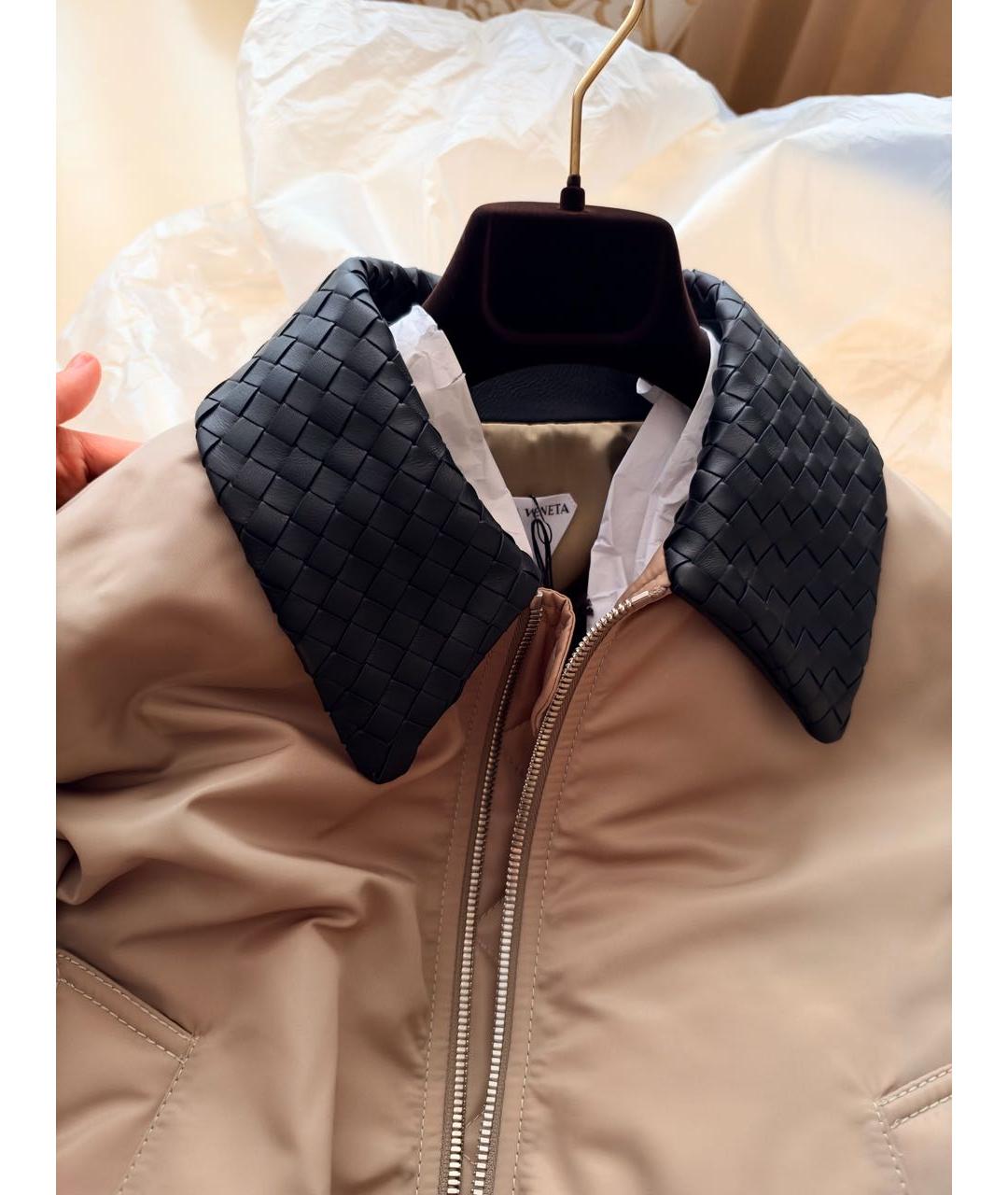 BOTTEGA VENETA Бежевый жакет/пиджак, фото 3