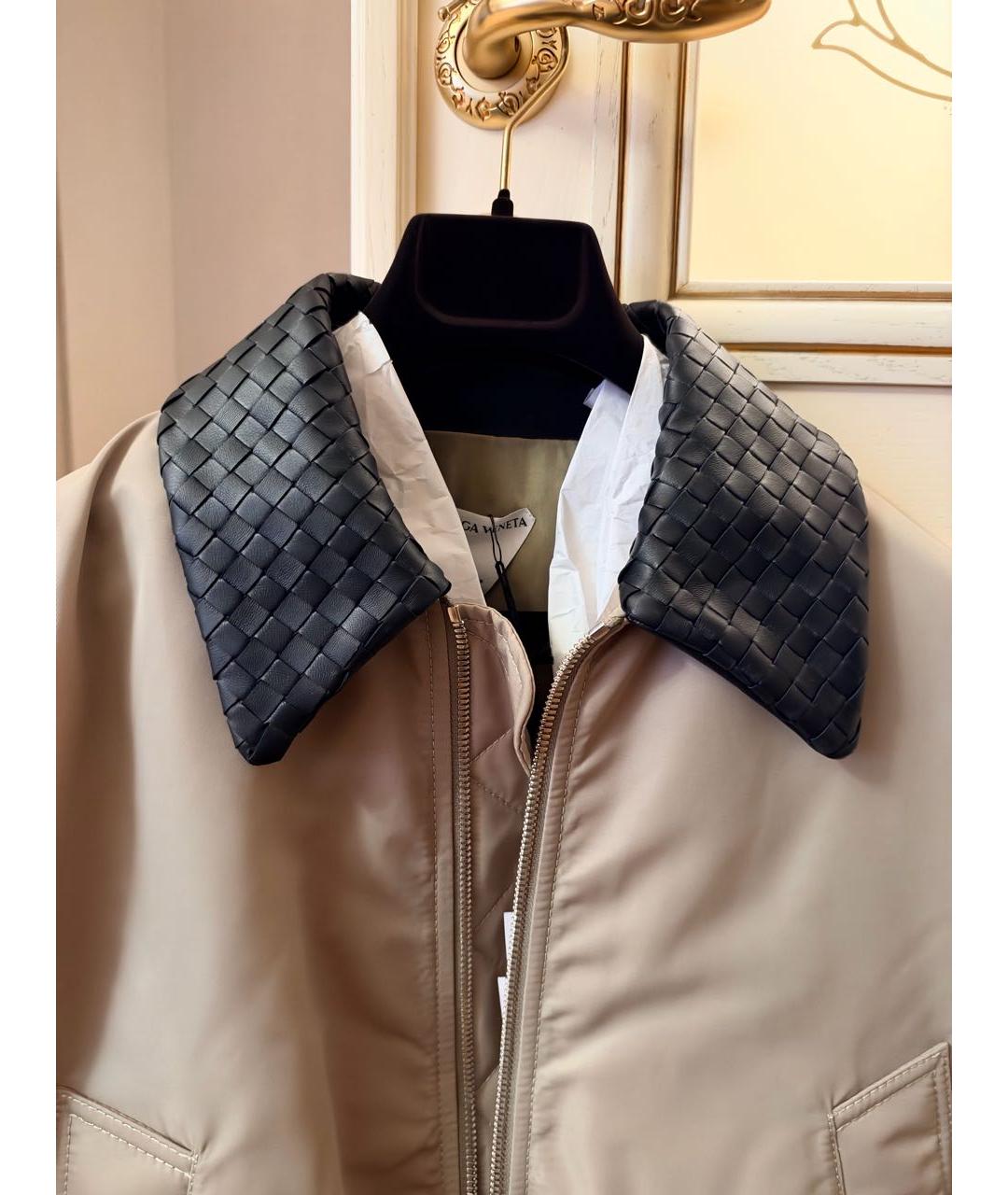 BOTTEGA VENETA Бежевый жакет/пиджак, фото 5