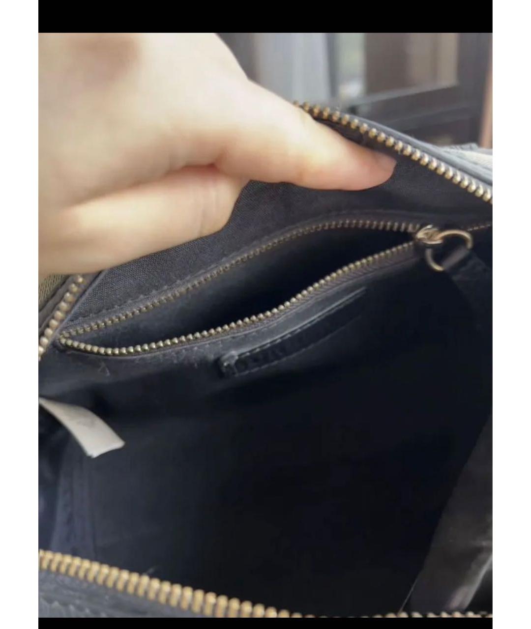 BURBERRY Мульти кожаная сумка тоут, фото 4
