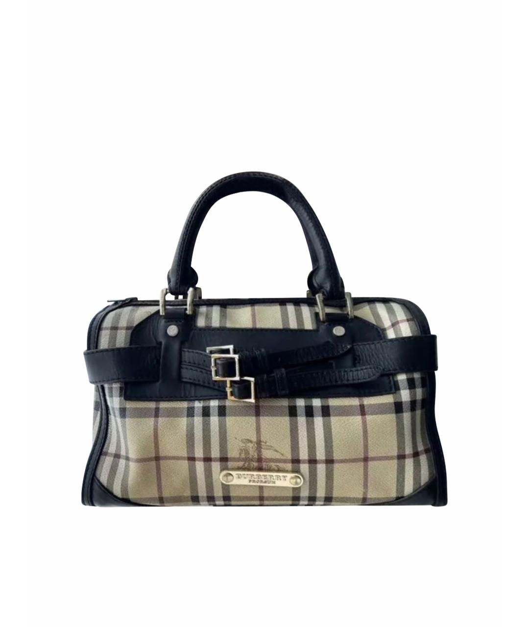 BURBERRY Мульти кожаная сумка тоут, фото 1