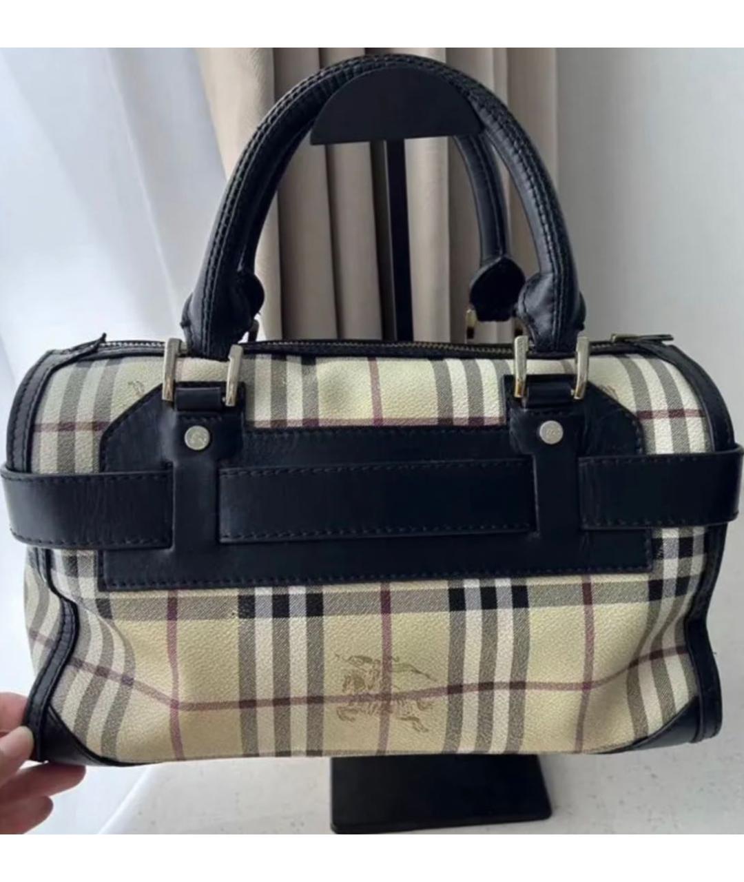 BURBERRY Мульти кожаная сумка тоут, фото 2
