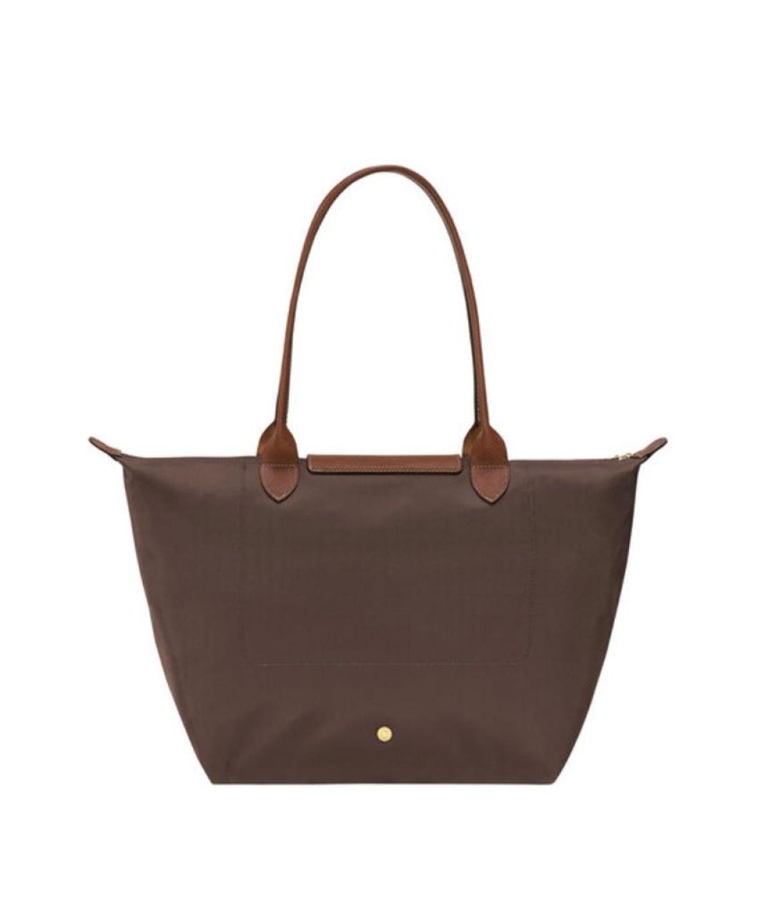 LONGCHAMP Коричневая нейлоновая сумка через плечо, фото 3