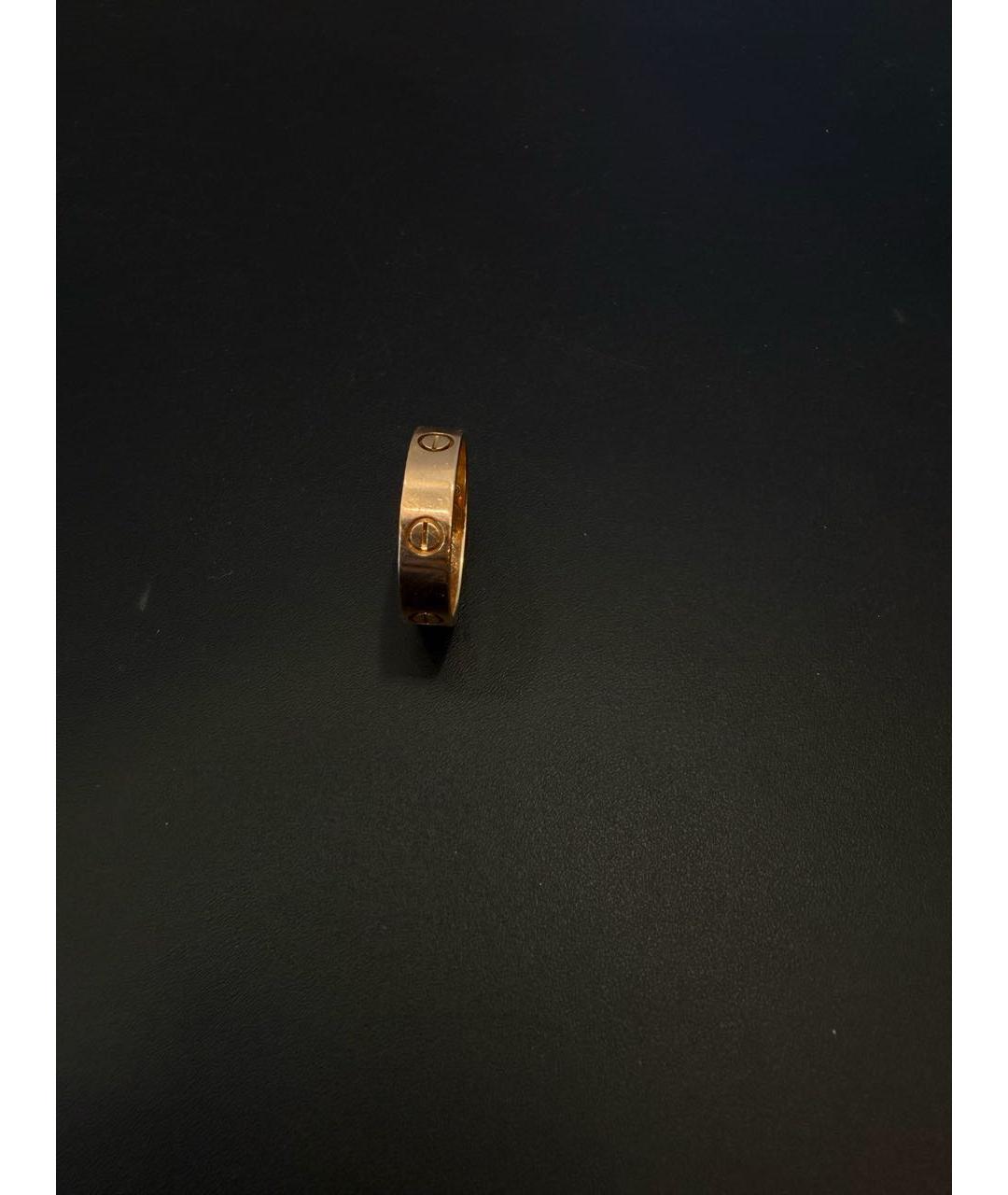 CARTIER Золотое кольцо из розового золота, фото 4