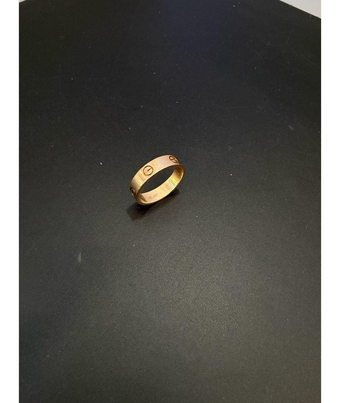 CARTIER Золотое кольцо из розового золота, фото 5