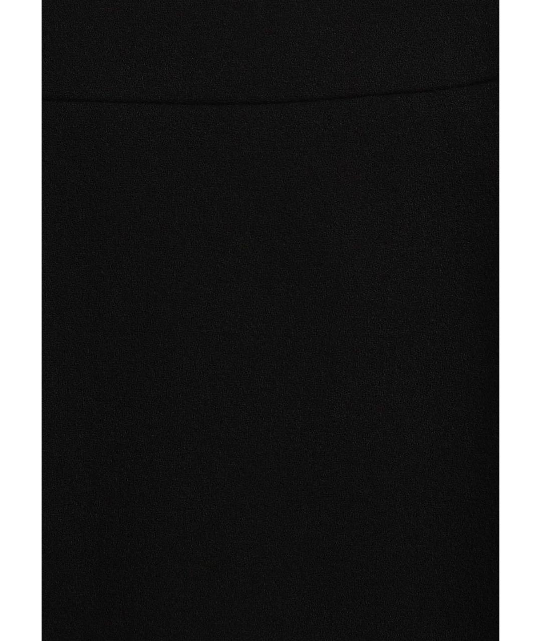 SAINT LAURENT Черная шерстяная юбка мини, фото 3