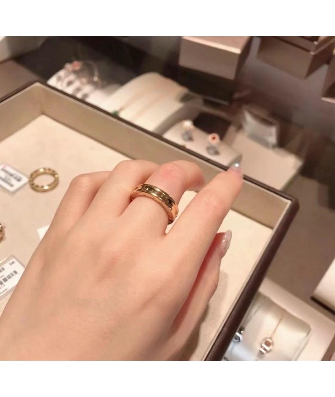 BVLGARI Золотое кольцо из розового золота, фото 8