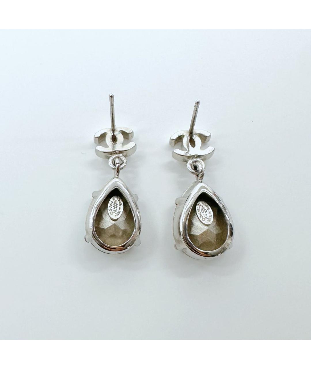 CHANEL Серебряные серьги, фото 5