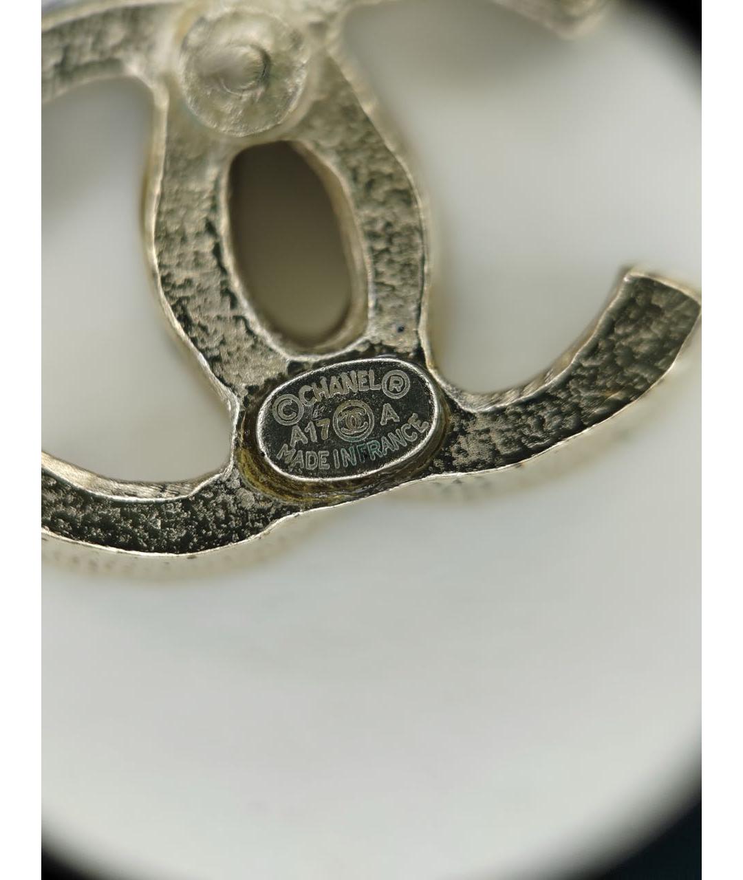 CHANEL Золотые серьги, фото 3