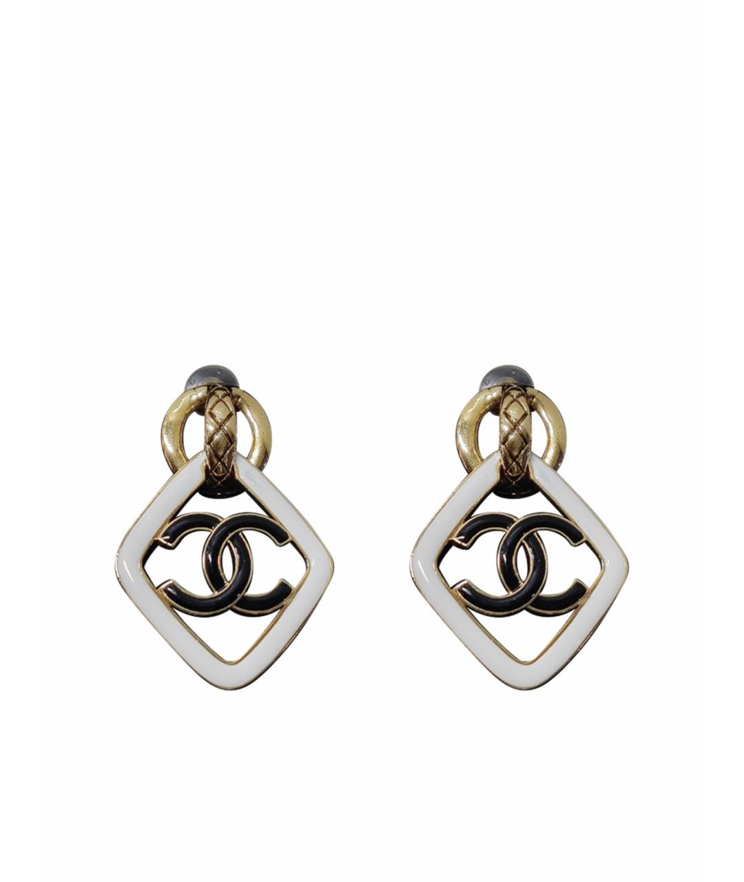 CHANEL Золотые серьги, фото 1
