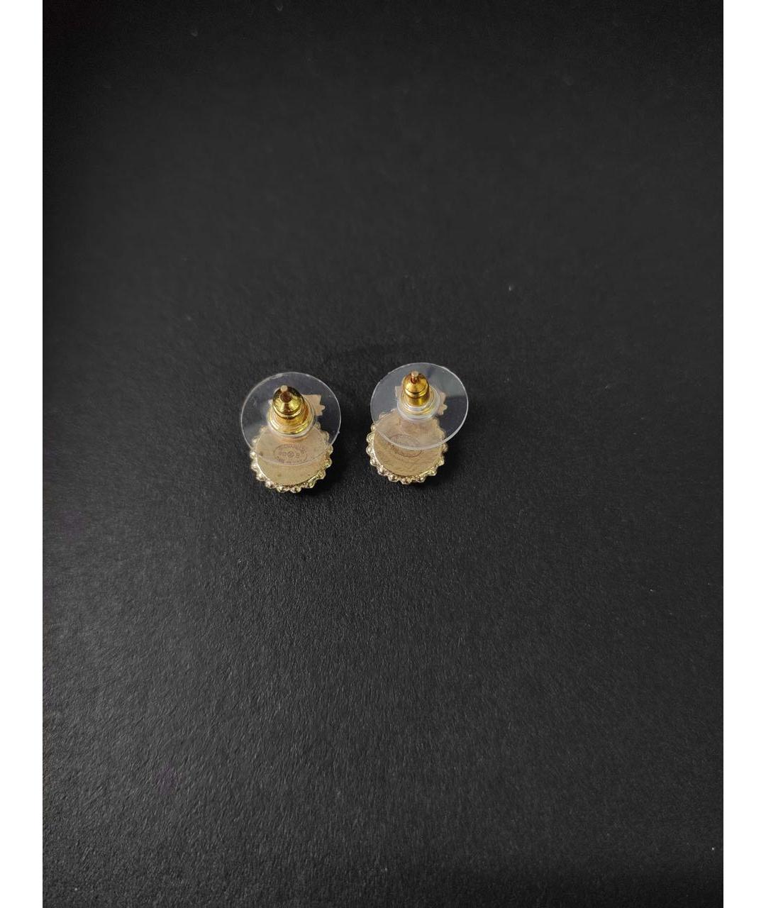CHANEL Золотые серьги, фото 4