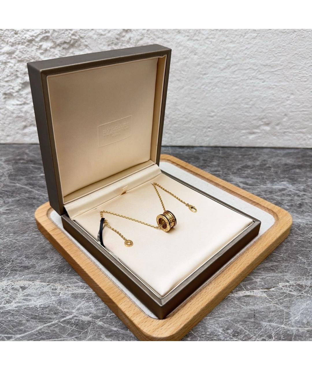BVLGARI Золотая подвеска из розового золота, фото 3