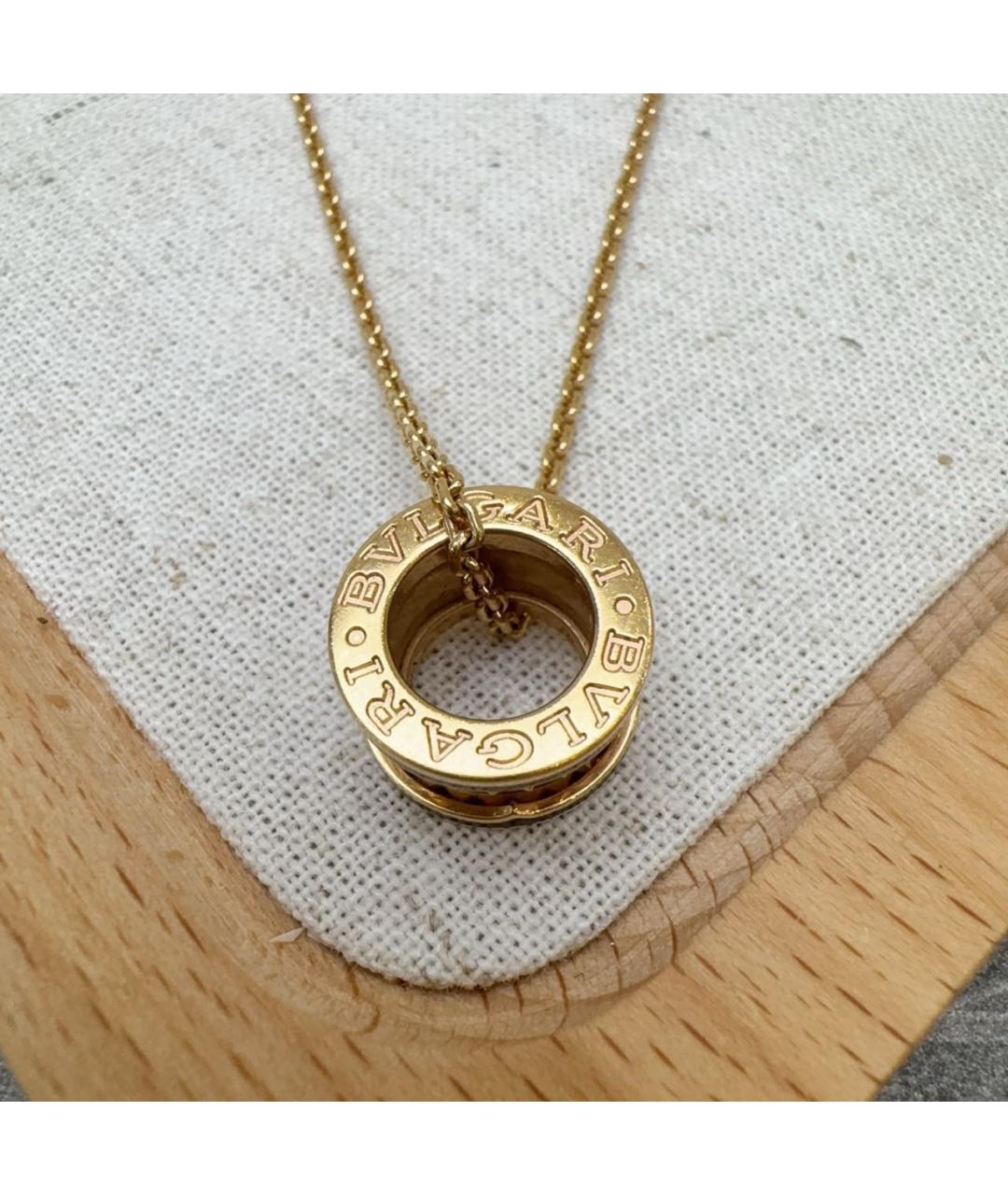 BVLGARI Золотая подвеска из розового золота, фото 2