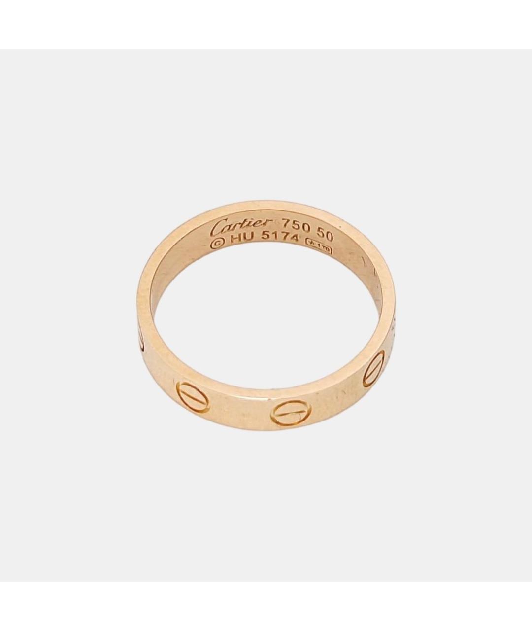 CARTIER Золотое кольцо из розового золота, фото 4