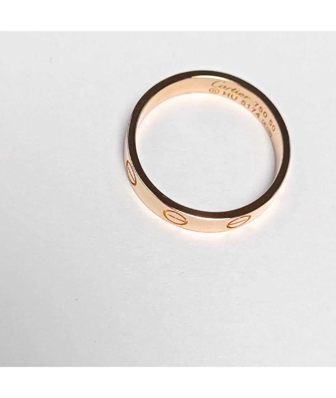 CARTIER Золотое кольцо из розового золота, фото 5