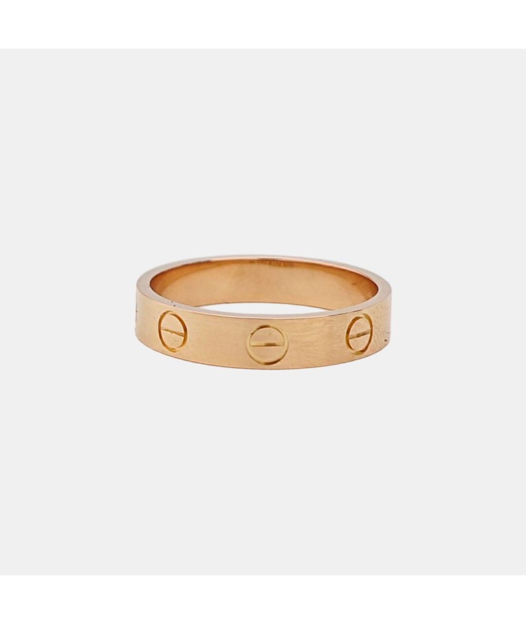 CARTIER Золотое кольцо из розового золота, фото 3