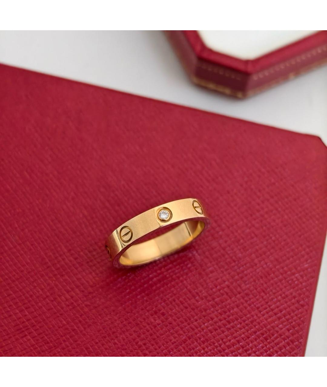 CARTIER Золотое кольцо из розового золота, фото 3