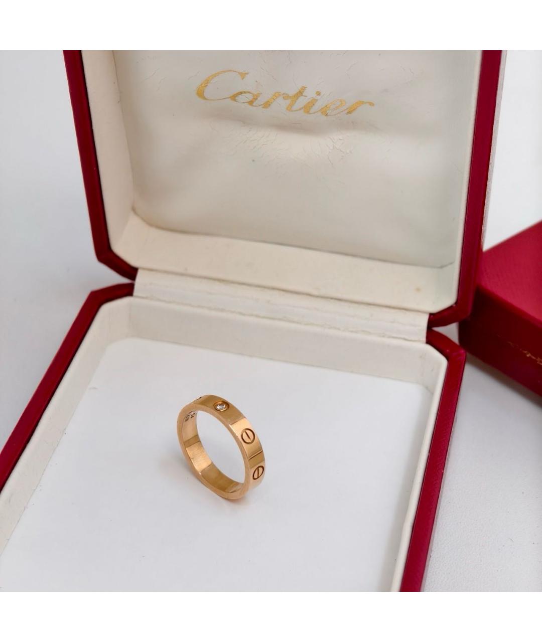 CARTIER Золотое кольцо из розового золота, фото 2