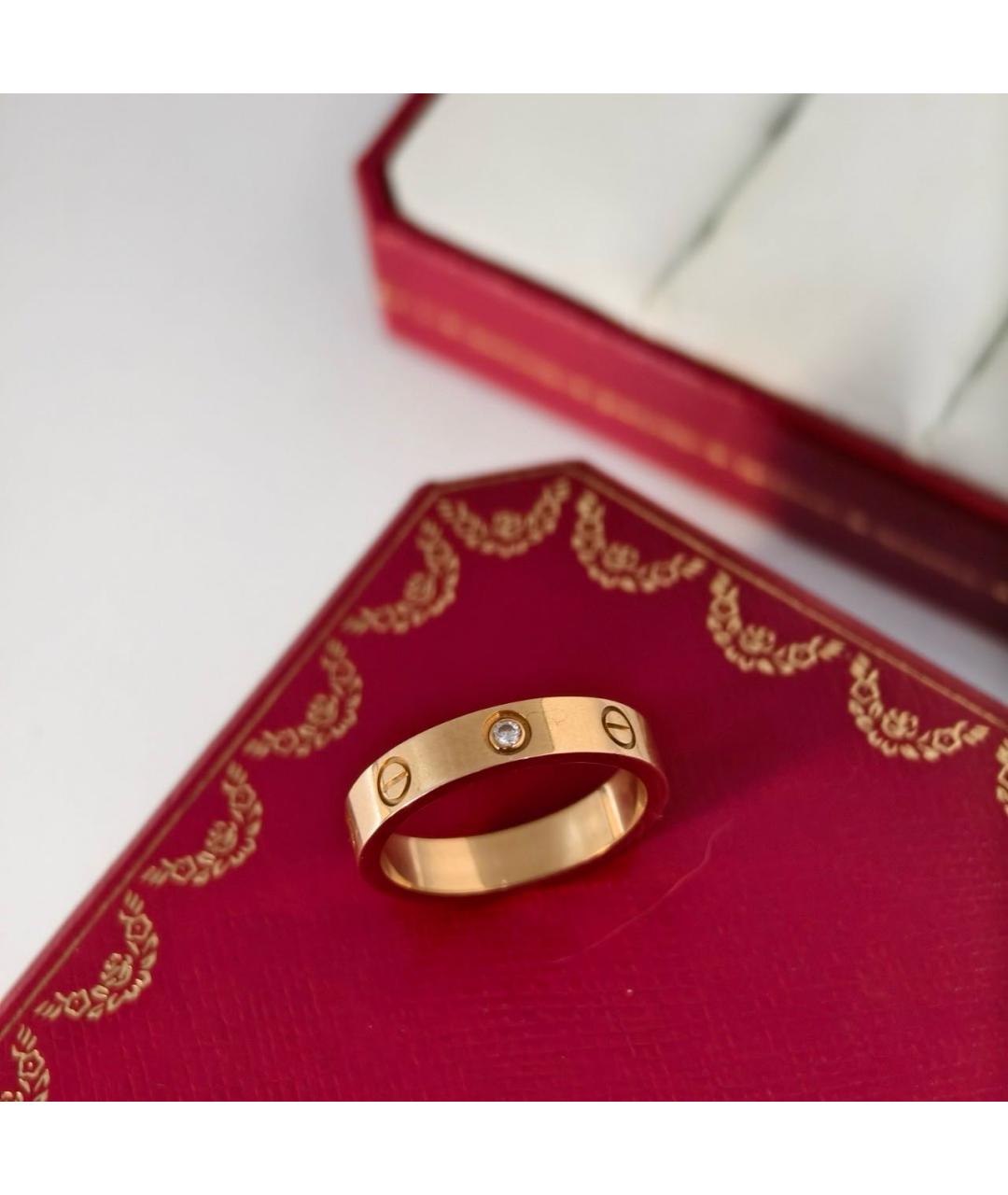 CARTIER Золотое кольцо из розового золота, фото 5