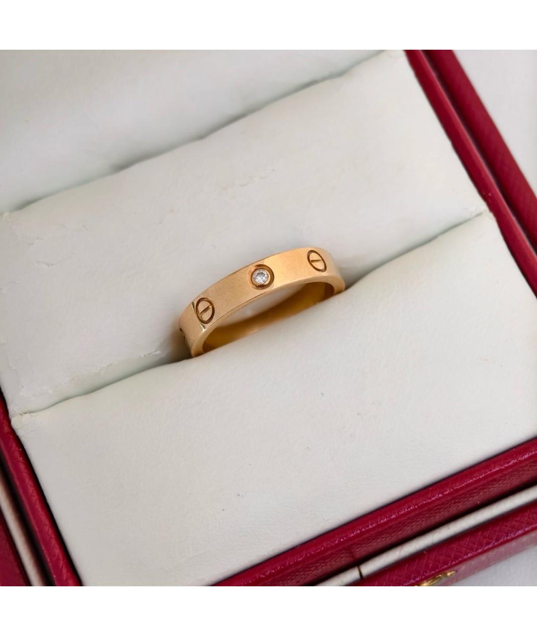 CARTIER Золотое кольцо из розового золота, фото 8