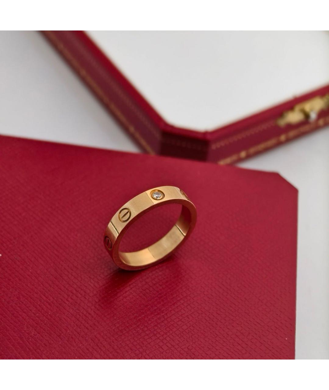 CARTIER Золотое кольцо из розового золота, фото 4